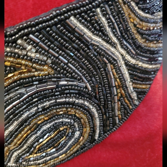 Vintage Lord & Taylor beaded belt - Picture 6 of 7